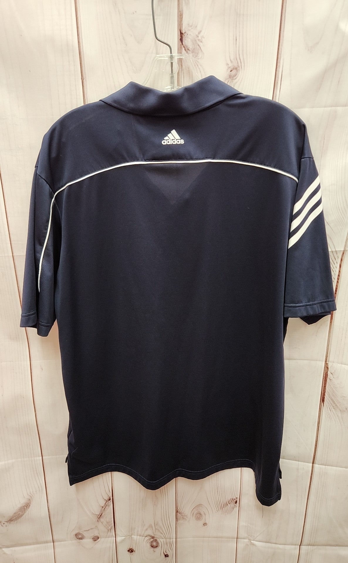Adidas Men's Size L Navy Shirt Climacool polo