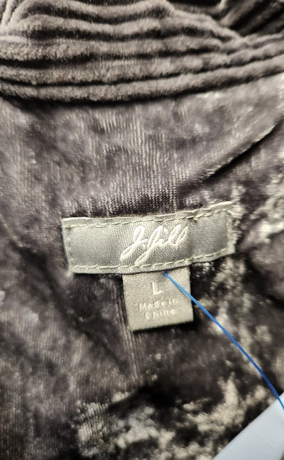 J Jill Women's Size L Purple Corduroy Jacket