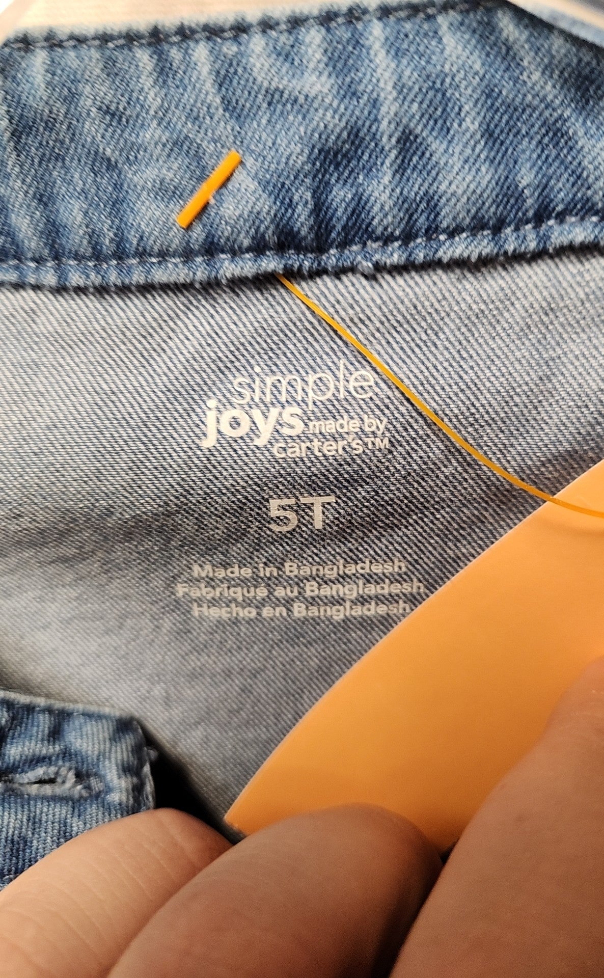 Carters Girl's Size 5 Blue Dress