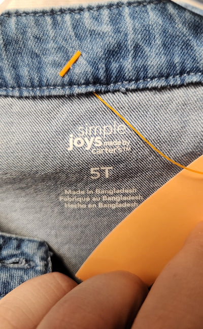 Carters Girl's Size 5 Blue Dress