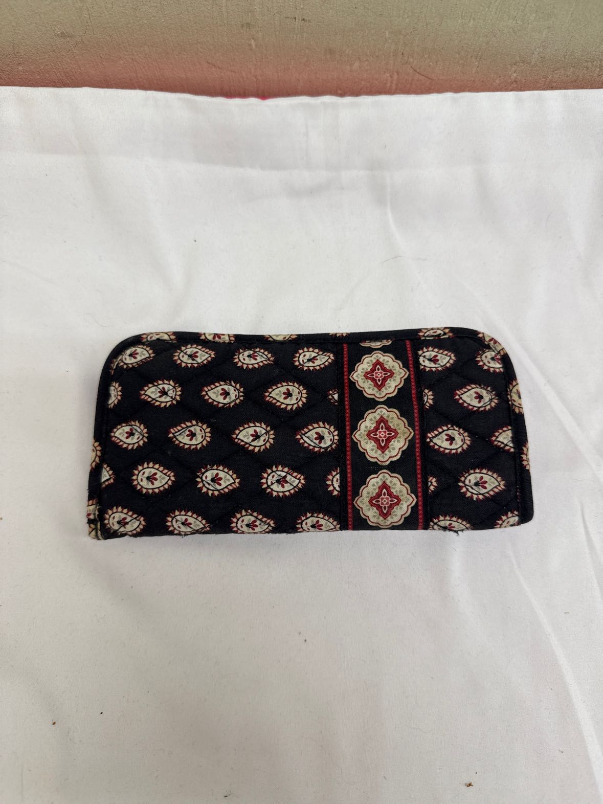 Vera Bradley Black Eyeglass Case