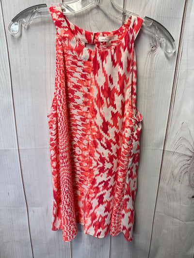 Under Skies Women's Size M Pink Sleeveless Top