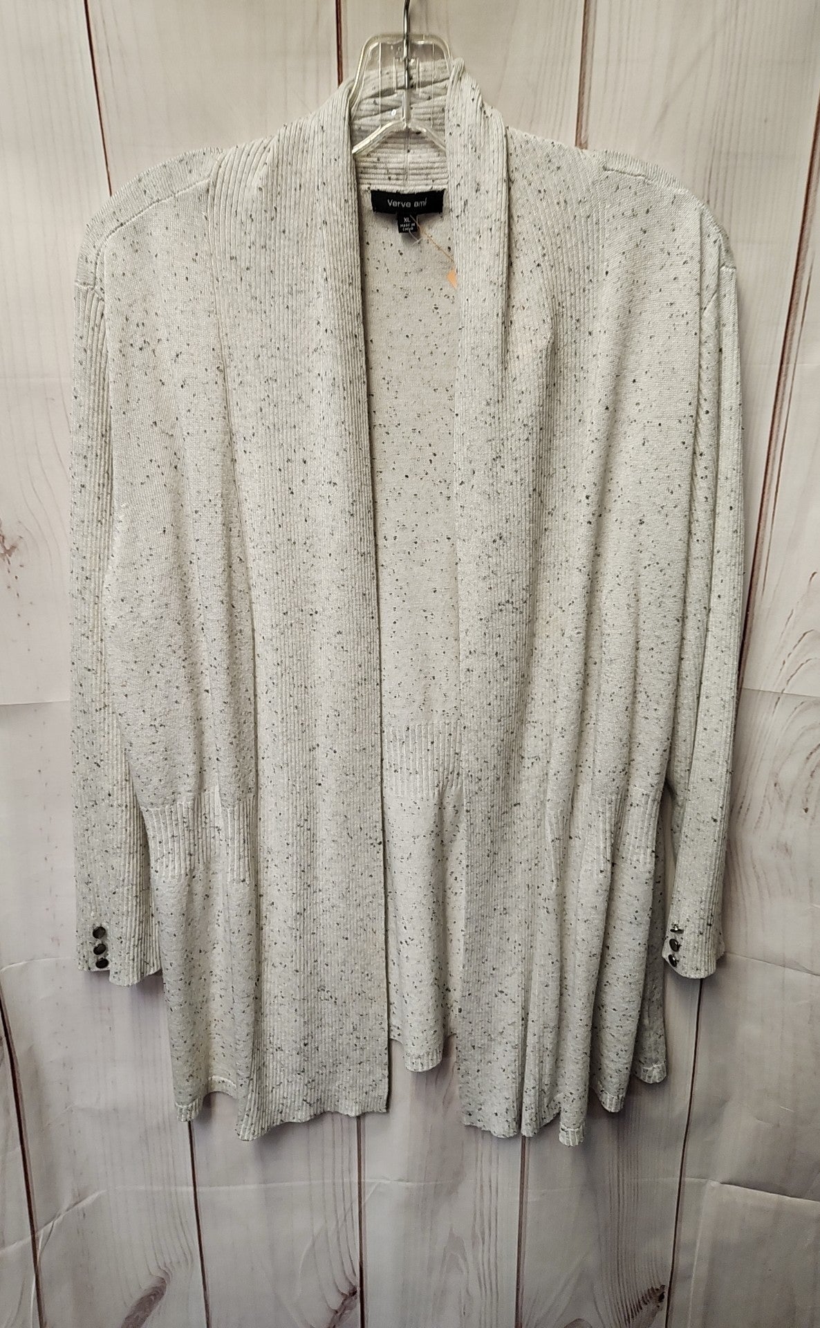 Verve ami Women's Size XL Gray Cardigan