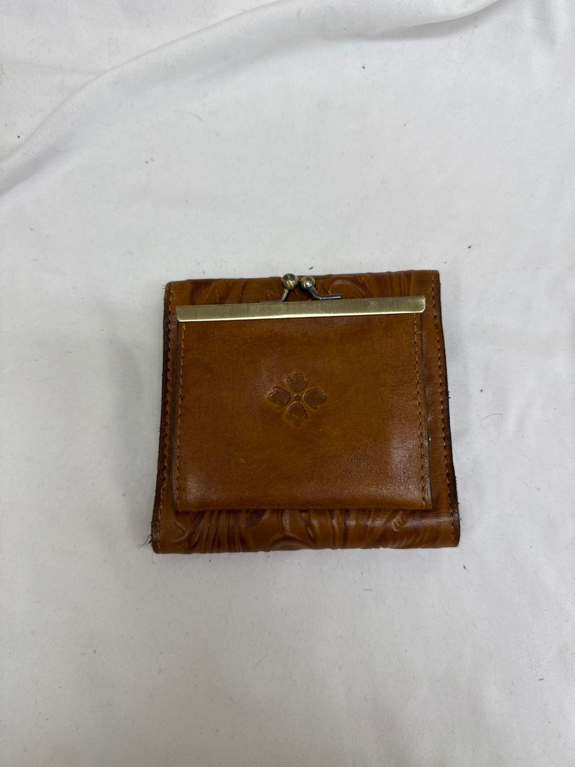 Patricia Nash Brown Leather Wallet