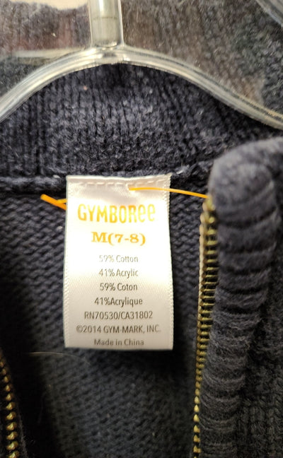 Gymboree Boy's Size 7/8 Navy Sweater