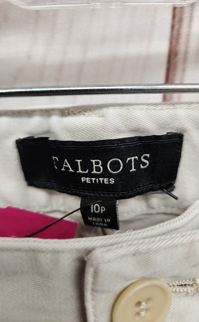 Talbots Women's Size 10 Petite Beige Pants