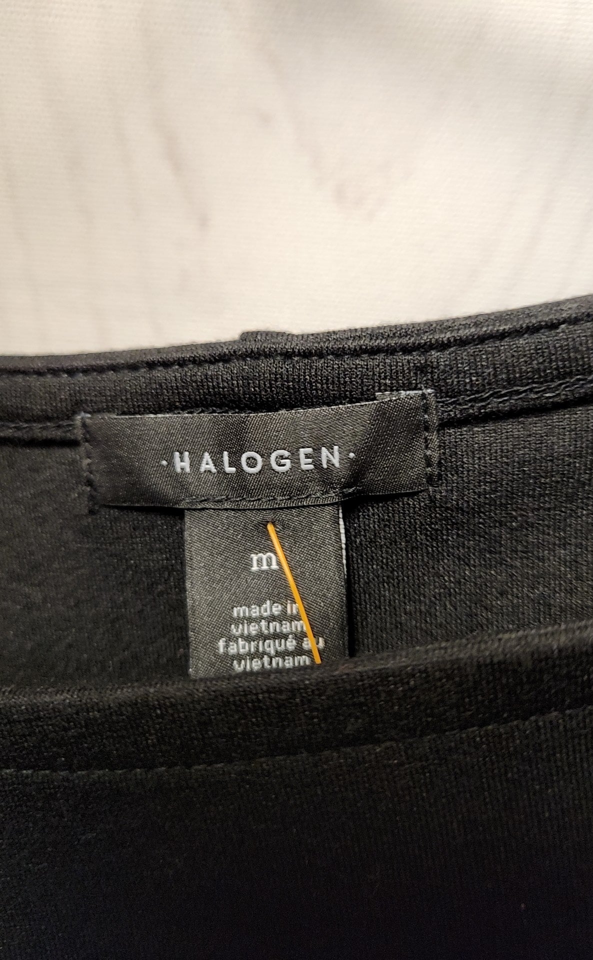 NWT Halogen Women's Size M Black Dress