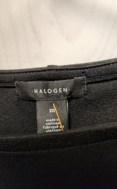 NWT Halogen Women's Size M Black Dress