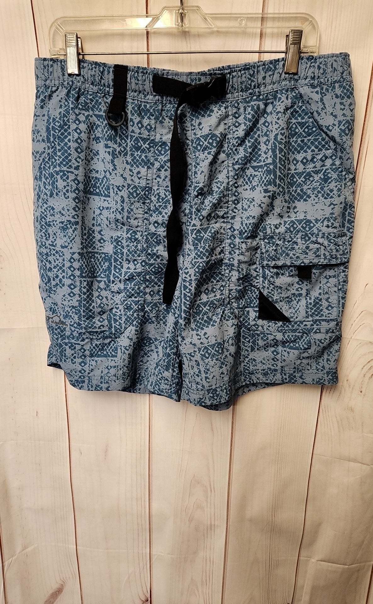 Eddie Bauer Men's Size M Blue Swim Trunks