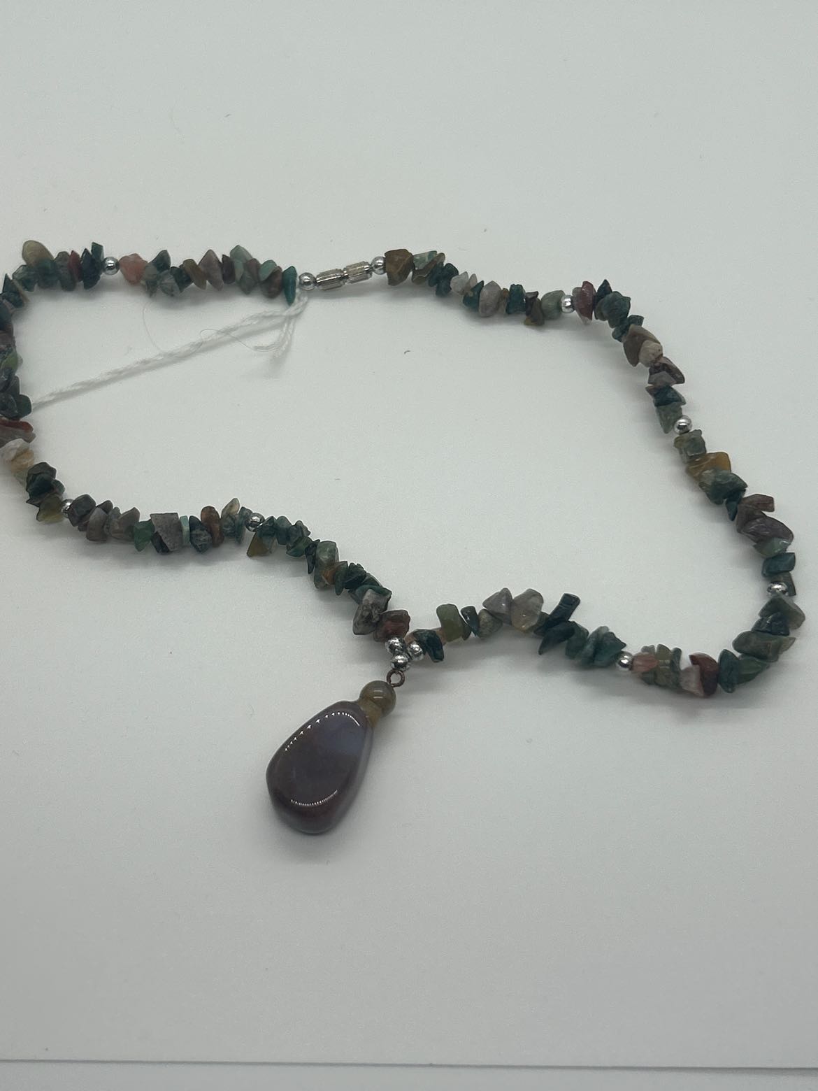 Multi-Color Stone Necklace