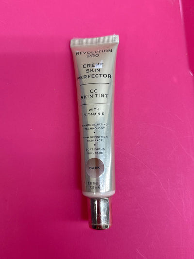 Revolution Pro Creme Skin Perfector CC Skin Tint Dark Face Cosmetic