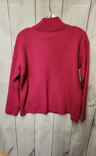 Ann Taylor Women's Size M Petite Pink Sweater