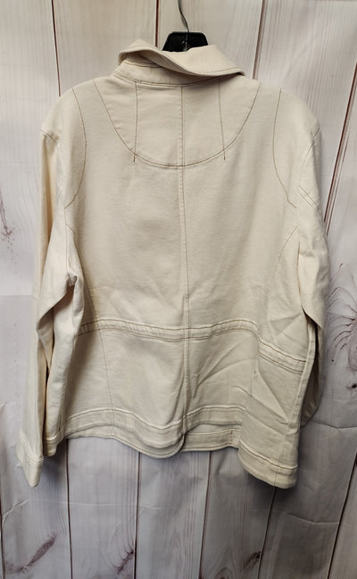 NWT J Jill Women's Size XL Beige Jacket