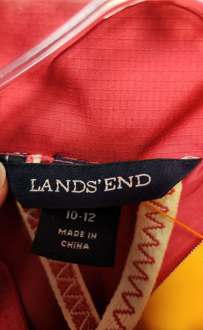 Lands End Women's Size M Petite Pink Jacket