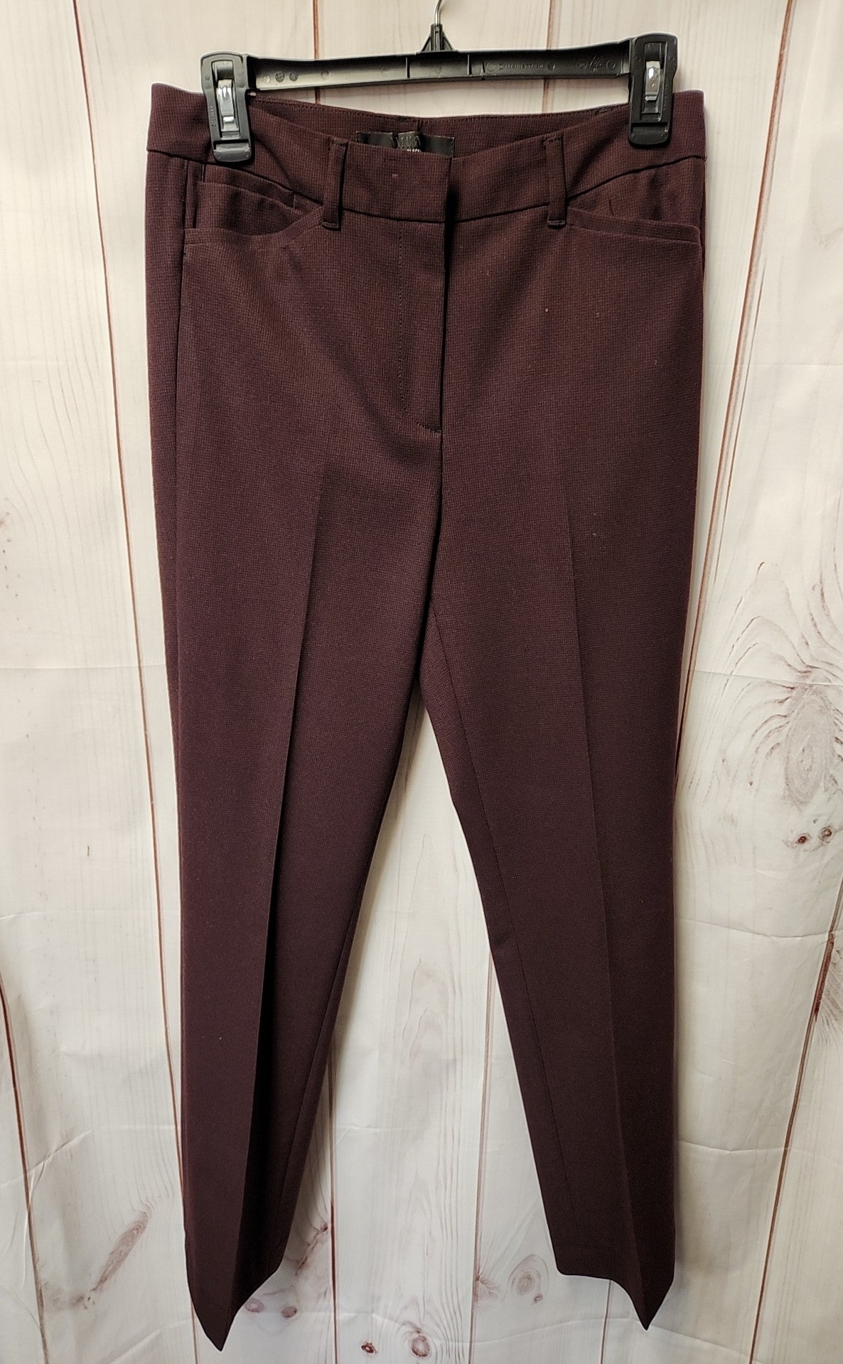 White House Black Market Women's Size 4 Maroon Pants
