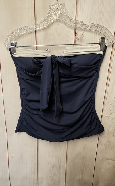 Anne Cole Women's Size M Navy Swim Top
