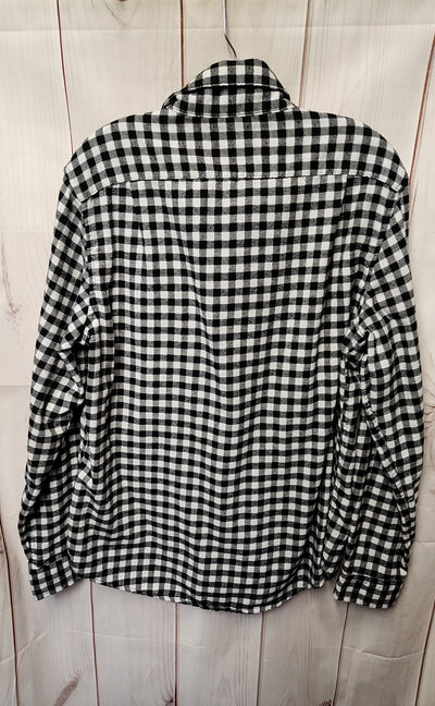 Goodfellow Men's Size L Black & White Shirt