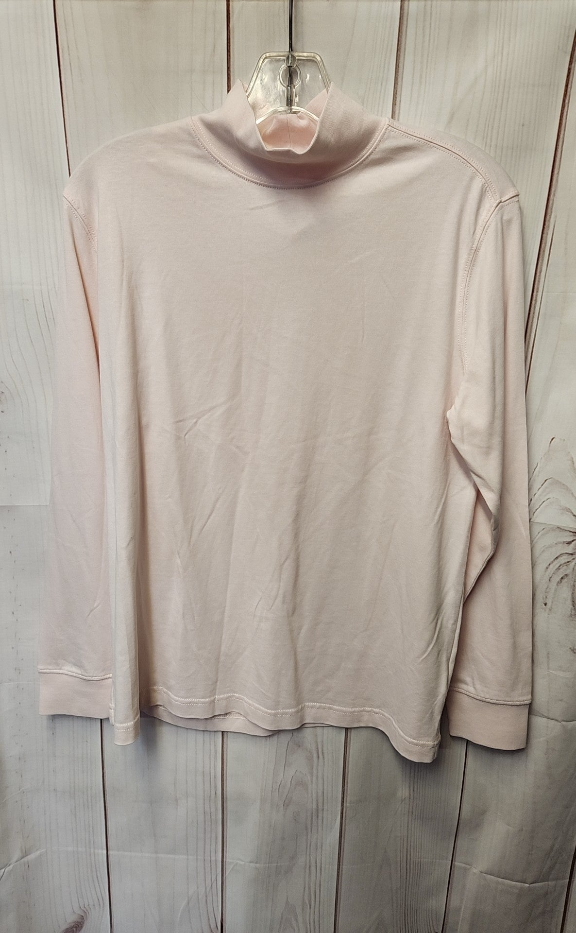 Lands End Women's Size S Pale Pink Long Sleeve Top