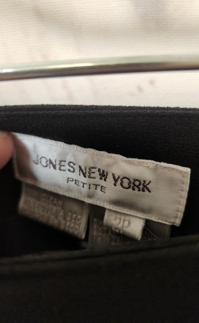 Jones New York Women's Size 2 Petite Black Skirt