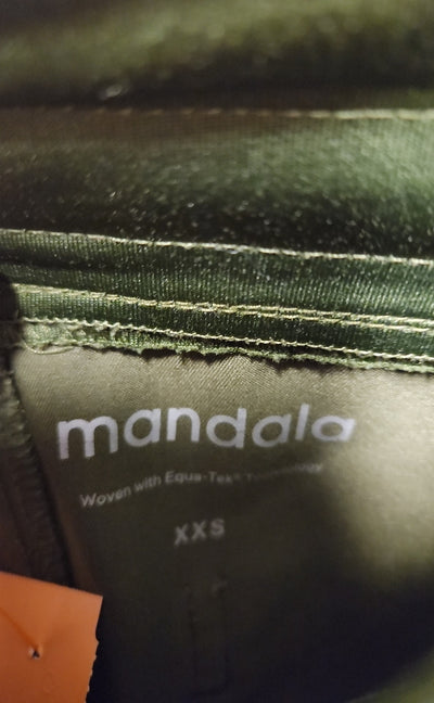 Mandala Women's Size XXS Green Active Pants