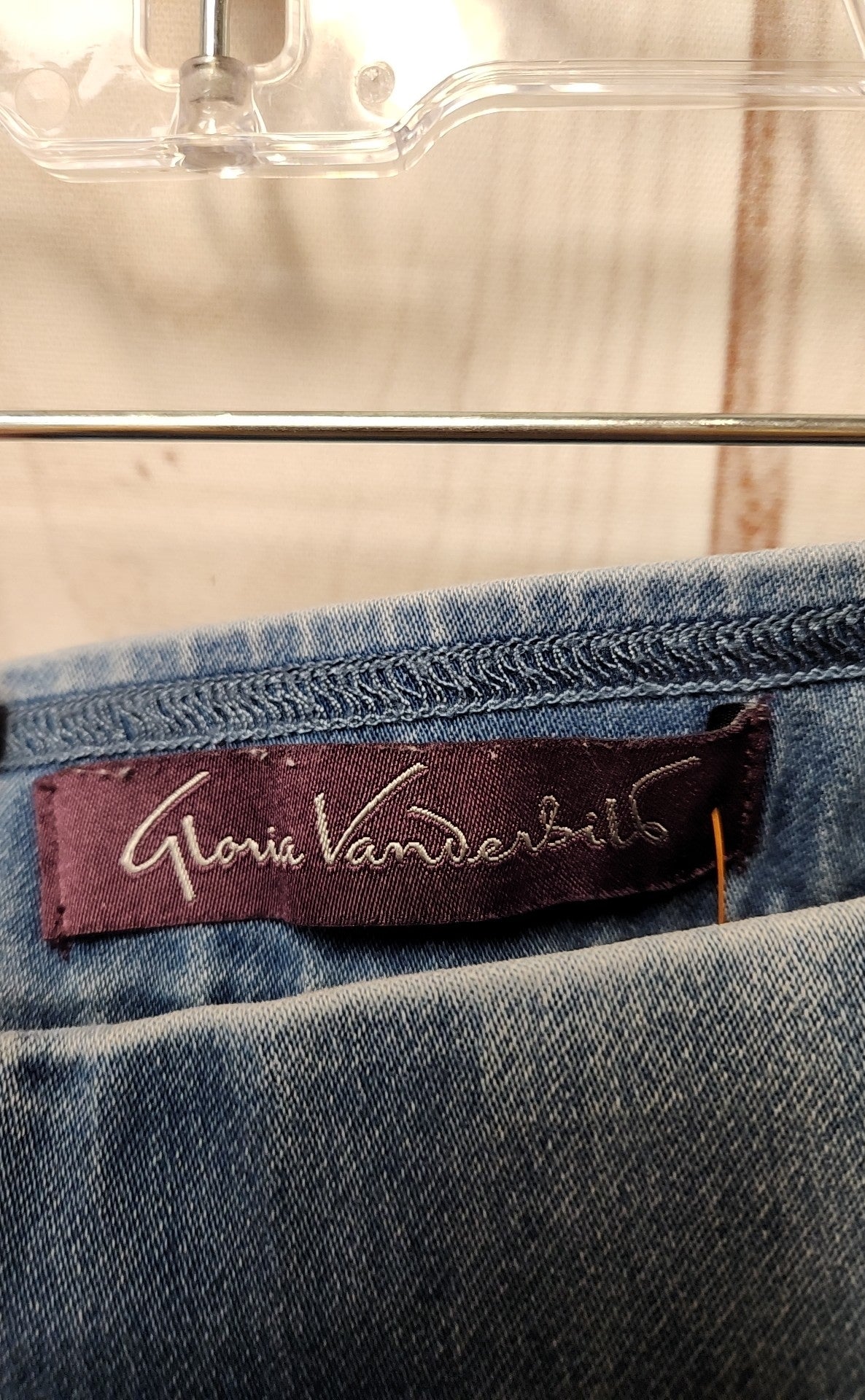 Gloria Vanderbilt Women's Size M Blue Jeans