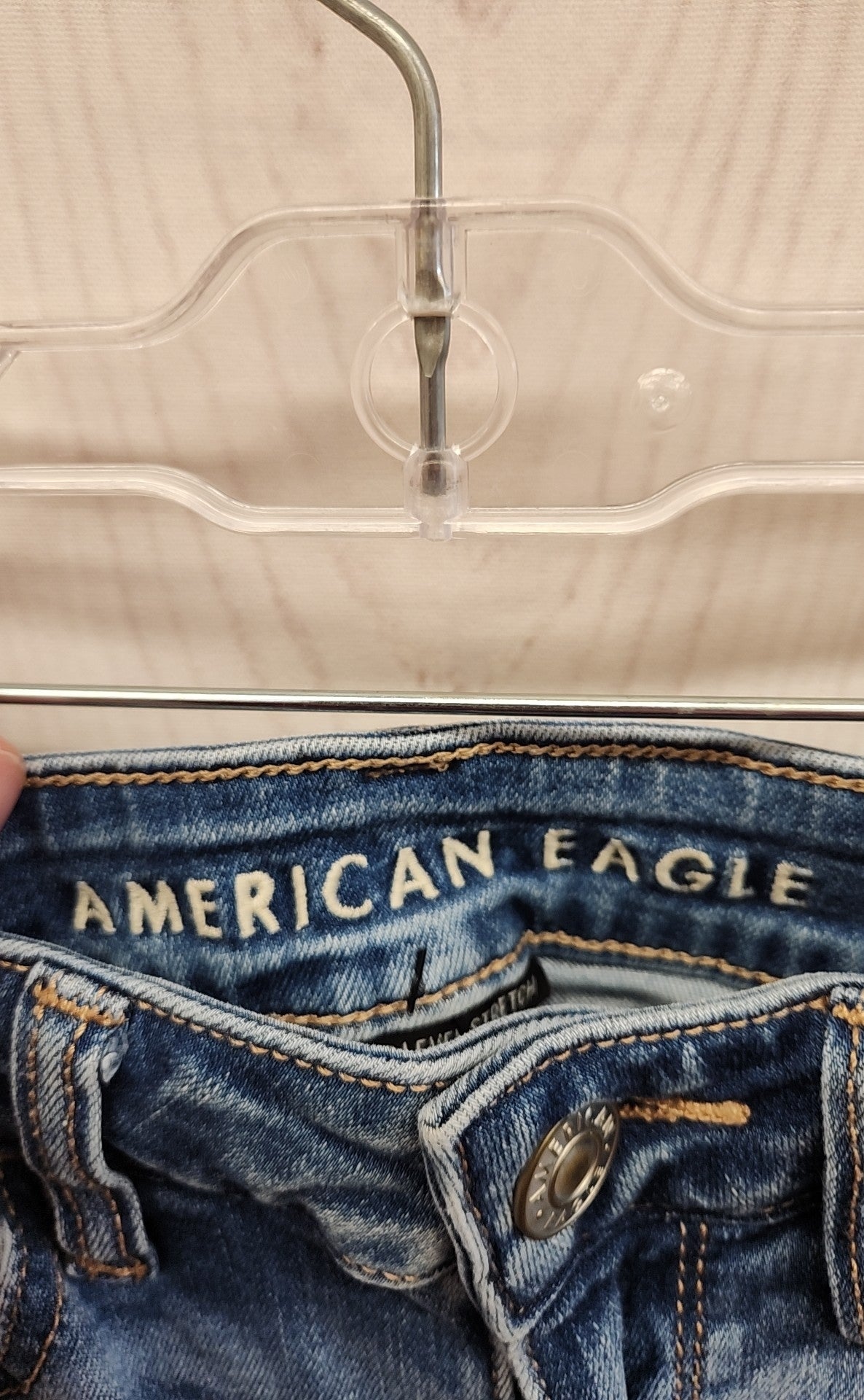 American Eagle Women's Size 26 (1-2) Jegging Blue Jeans