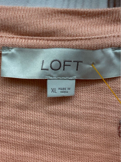 Loft Women's Size XL Pink Sweater