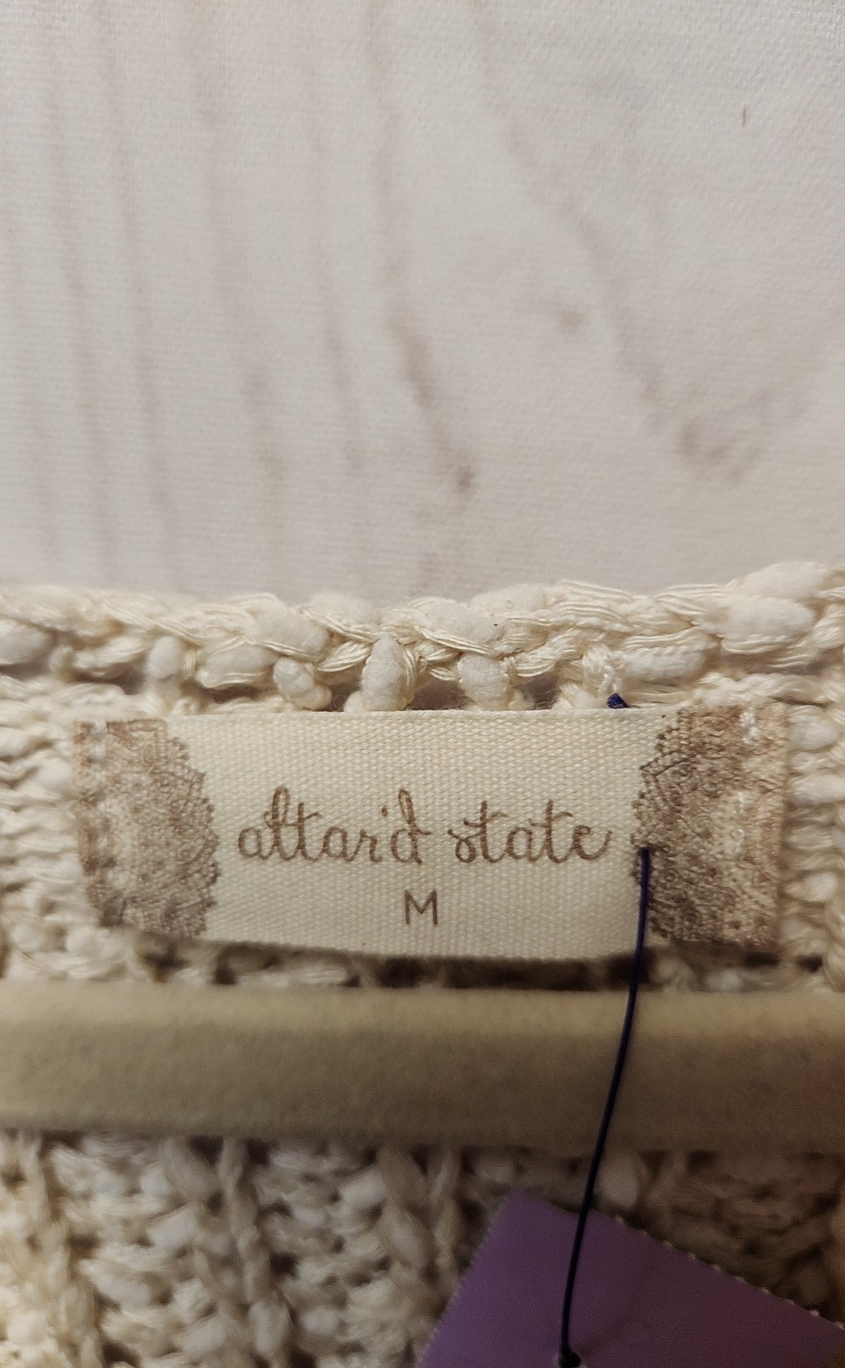 Altar'd State Women's Size M Beige Sweater