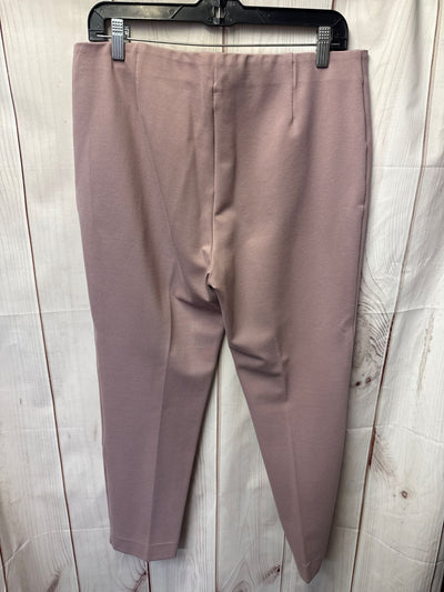 Anne Klein Women's Size 12 Purple Pants