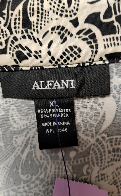 Alfani Women's Size XL Beige Sleeveless Top