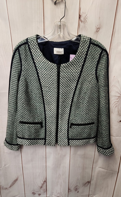 Club Monaco Women's Size 8 Blue & Green Jacket