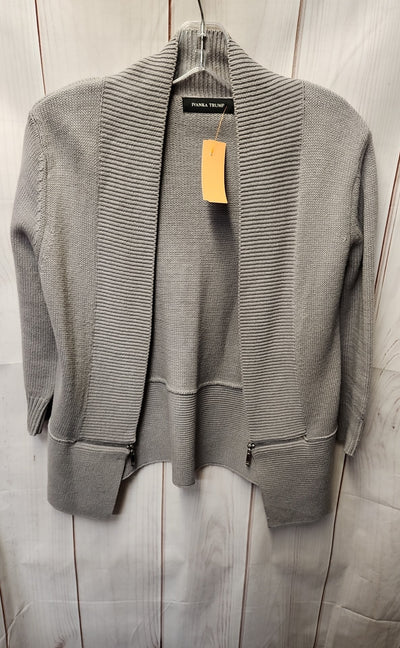 Ivanka Trump Women's Size S Gray Cardigan