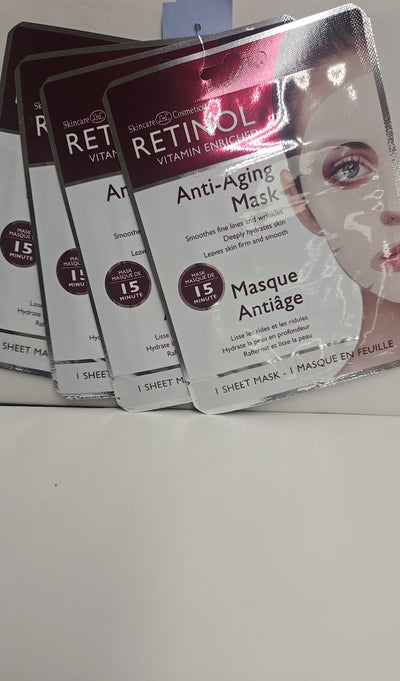 4PCS Retinol Anti-Aging Mask Cosmetic