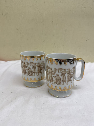 2PCS Arnart Smug Mugs Royal Crown Greek Classic Mugs