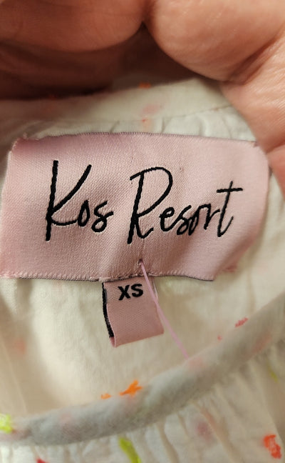 Kos Resort Women's Size XS White Dress