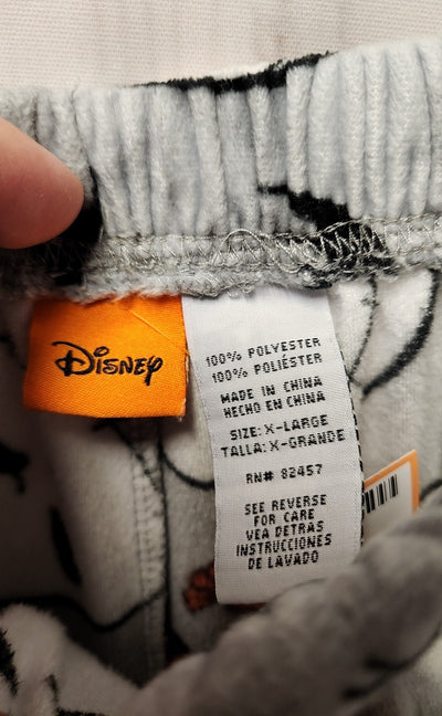 Disney Women's Size XL Gray PJ Bottoms
