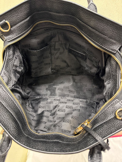 Michael Kors Black Leather Purse Bag