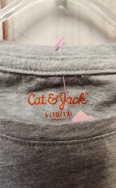 Cat & Jack Girl's Size 10/12 Gray Shirt