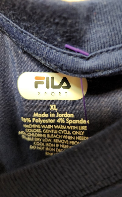 Fila Men's Size XL Blue Shirt