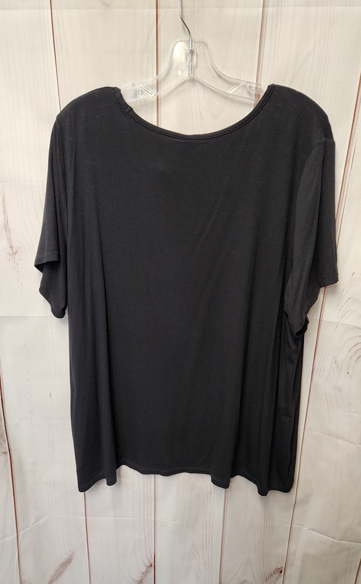 Old Navy Women's Size XXL Black Short Sleeve Top