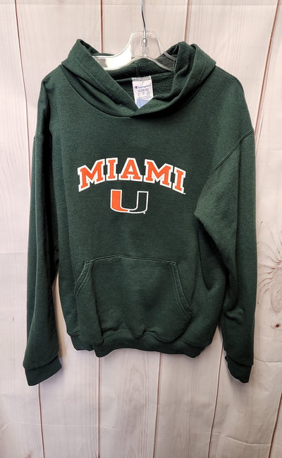 Champion Boy's Size 10/12 Green Sweatshirt