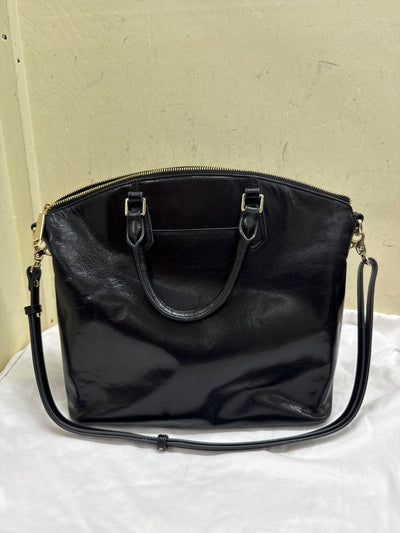 Brahmin Black Leather Purse Bag