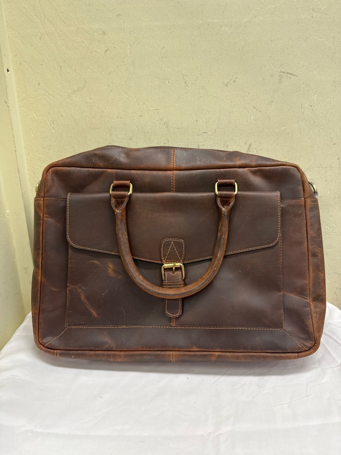 Brown Leather Briefcase