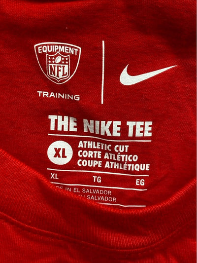 As Is- Wrinkled- Patriots Men's Size XL Red Shirt
