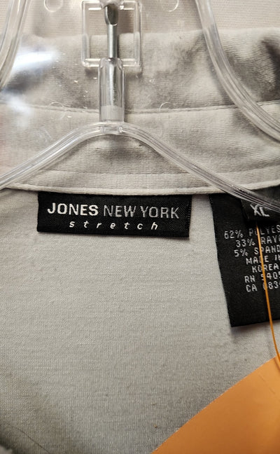 Jones New York Men's Size XL Gray Shirt
