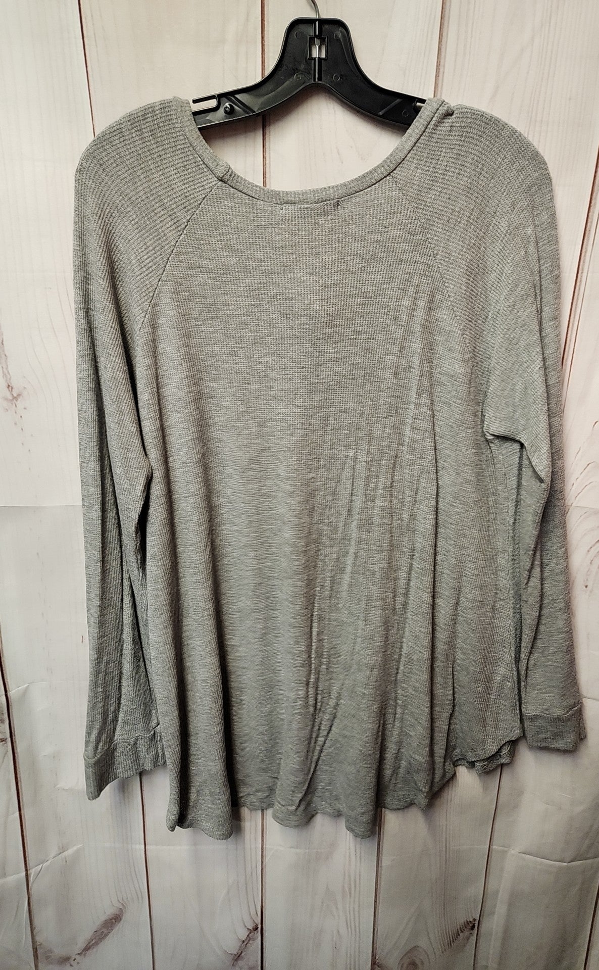 Nic & Lulu Women's Size XL Gray Long Sleeve Top