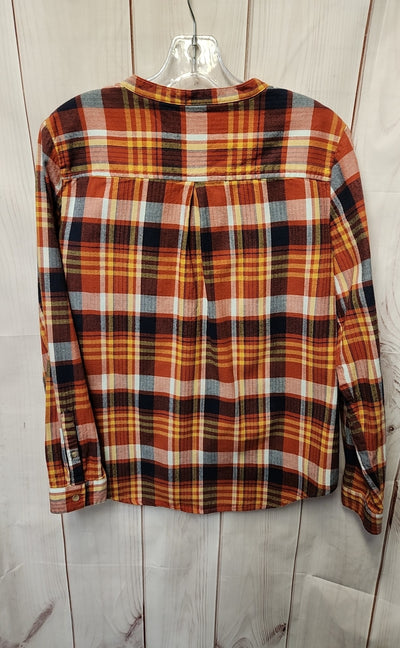 LL Bean Women's Size M Red Long Sleeve Top