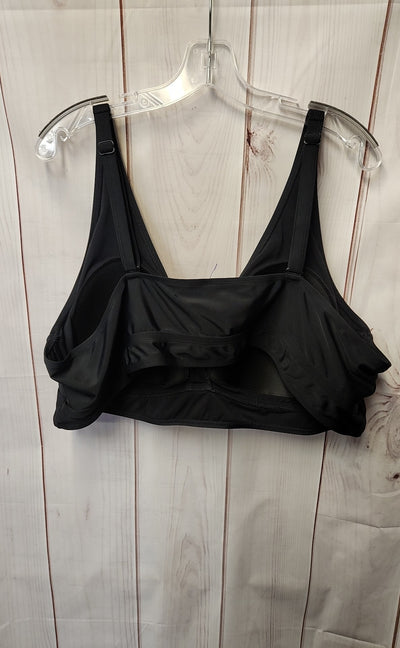 Torrid Women's Size 5X Black Swim Top