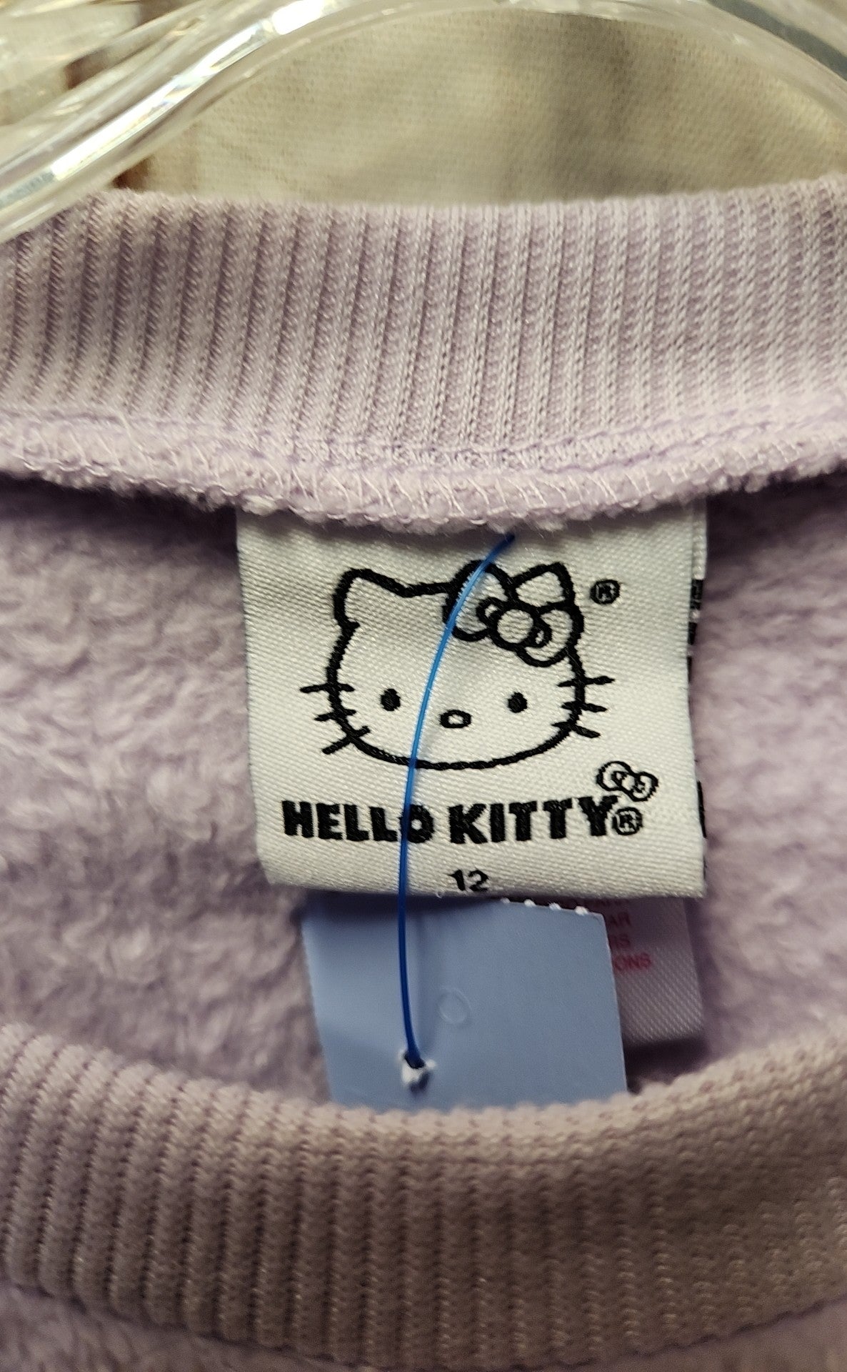 Hello Kitty Girl's Size 12 Purple Sweater