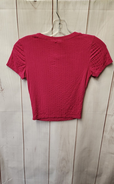 Bozzolo Women's Size S Pink Short Sleeve Top